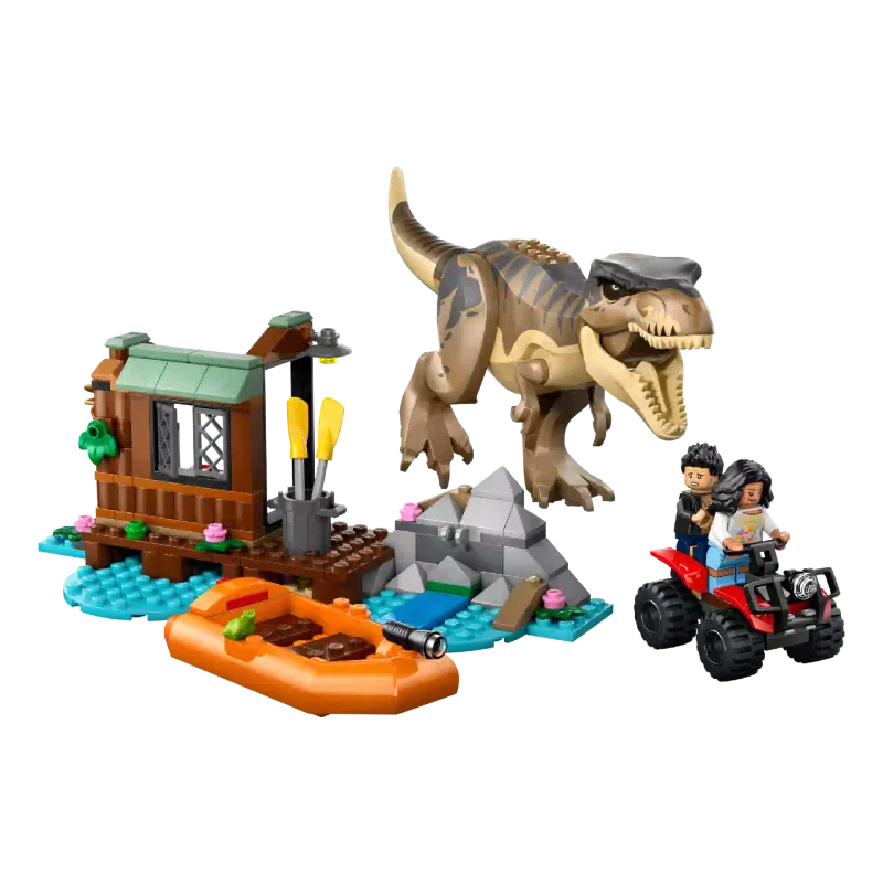 Constructor LEGO Jurassic World T. rex River Escape (76975)