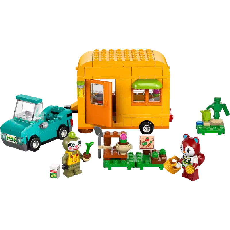Конструктор LEGO Animal Crossing Leif's Caravan & Garden Shop (77054)