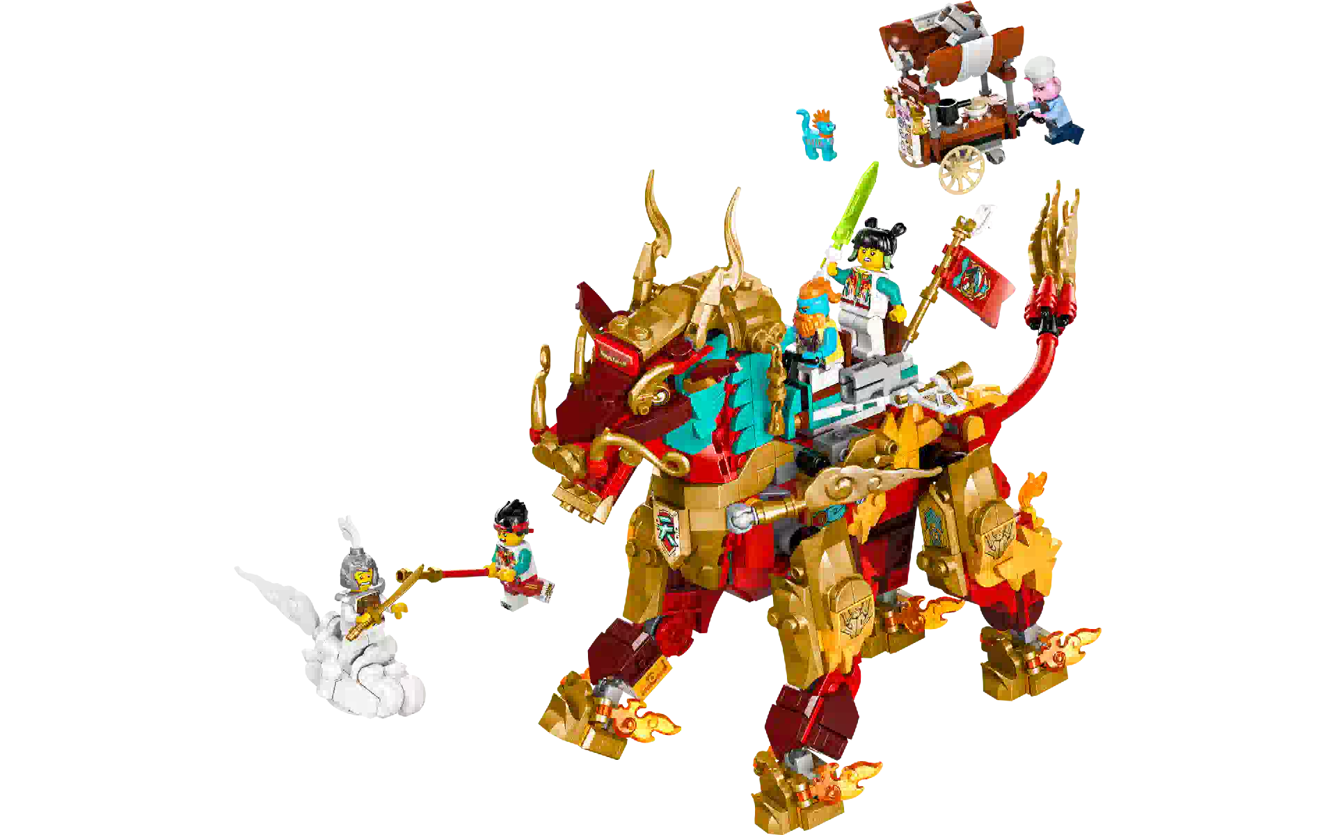 Konstruktor LEGO Monkie Kid Mythical Creature Qilin (80066) Konstruktor LEGO Monkie Kid Mythical Creature Qilin (80066)