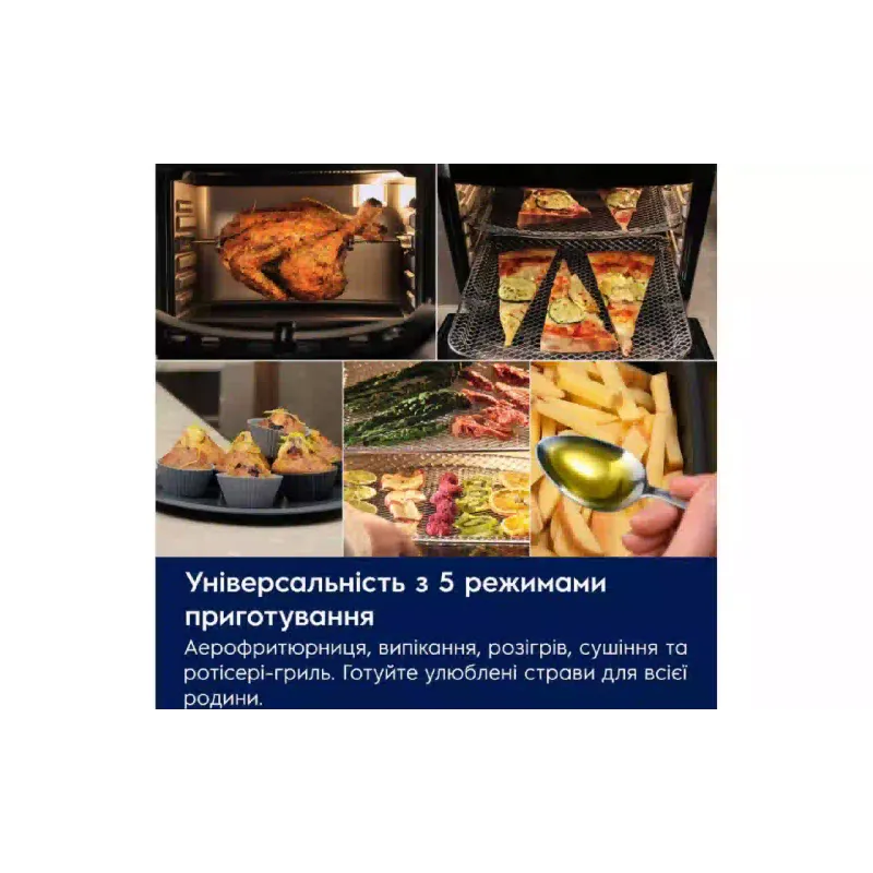 Horno múltiple Electrolux, Black (EAF12B)