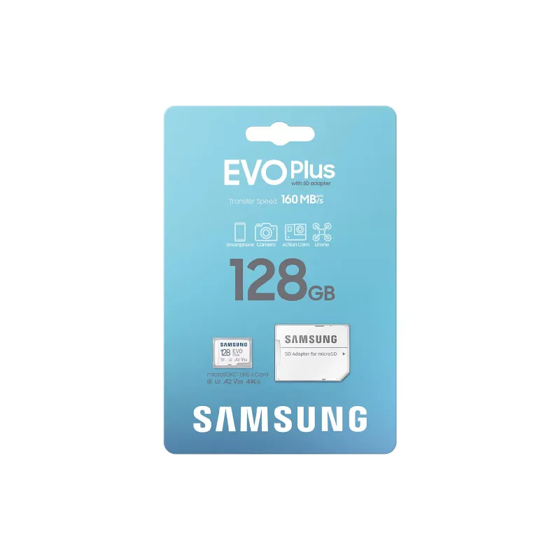 بطاقة الذاكرة Samsung EVO Plus (MB-MC128SA/EU)