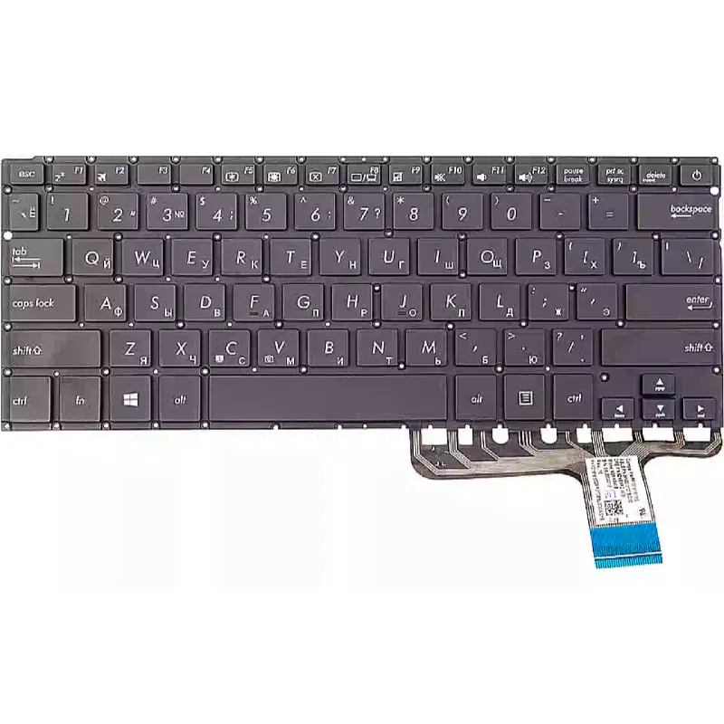لوحة مفاتيح للكمبيوتر المحمول PowerPlant, Black (KB312719)