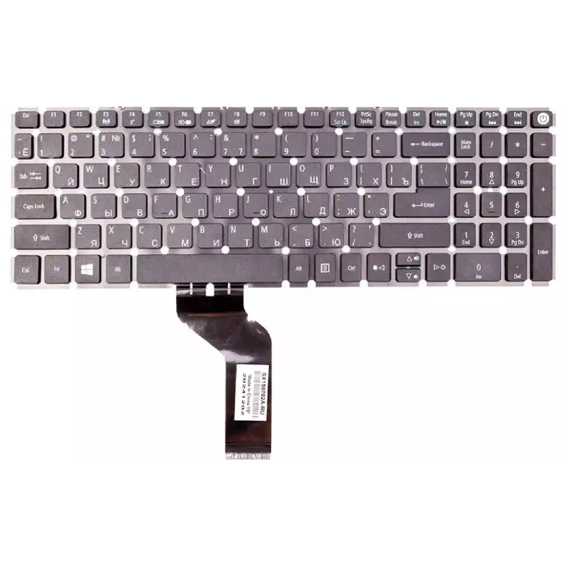 Tastatur für Laptop PowerPlant, Black (KB314287)