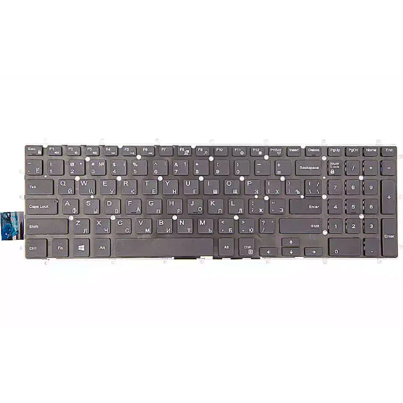 لوحة مفاتيح للكمبيوتر المحمول PowerPlant, Black (KB314508)