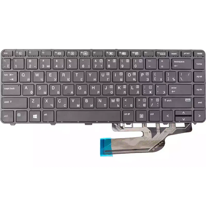 Teclado para portátil PowerPlant, Black (KB314560)