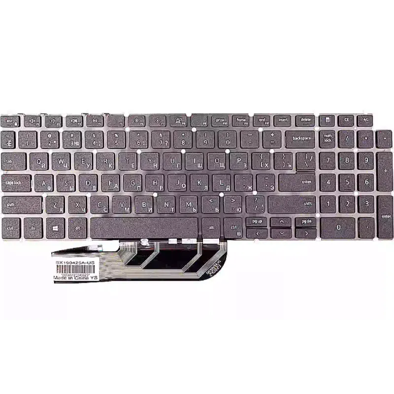 لوحة مفاتيح للكمبيوتر المحمول PowerPlant, Black (KB315673)