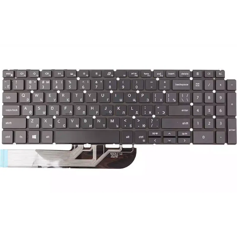 Teclado para portátil PowerPlant, Black (KB315697)