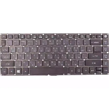 لوحة مفاتيح للكمبيوتر المحمول PowerPlant, Black (KB315741)