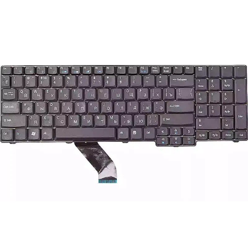 لوحة مفاتيح للكمبيوتر المحمول PowerPlant, Black (KB315789)