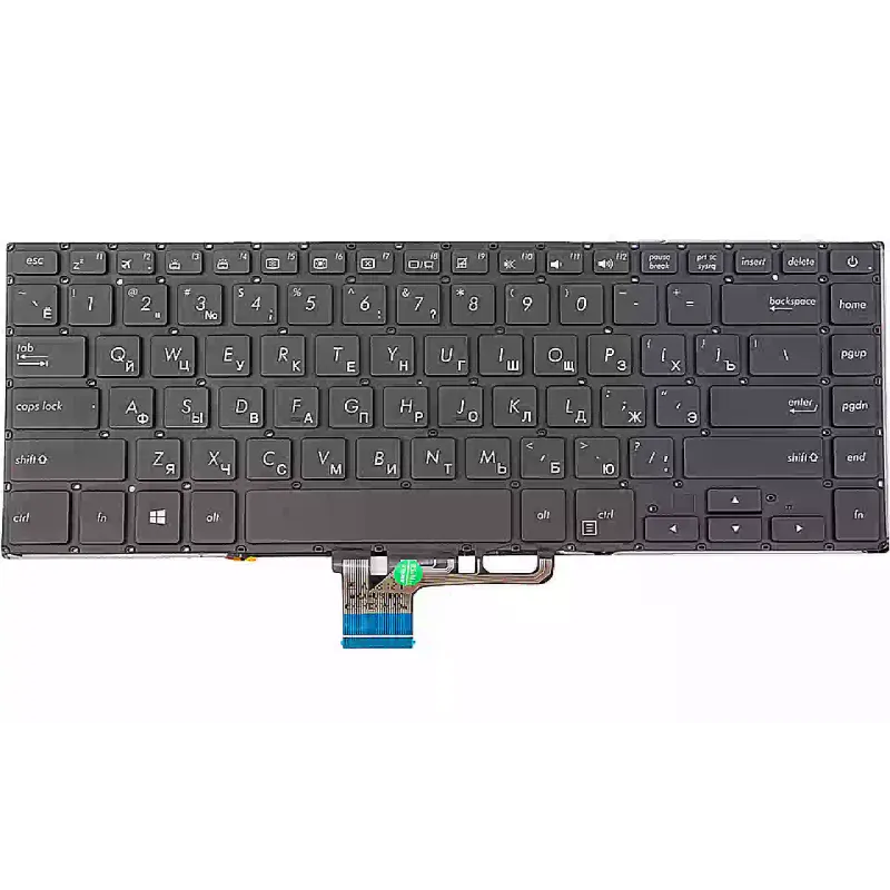 لوحة مفاتيح للكمبيوتر المحمول PowerPlant, Black (KB315970)