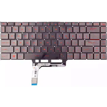 لوحة مفاتيح للكمبيوتر المحمول PowerPlant, Black (KB315536)