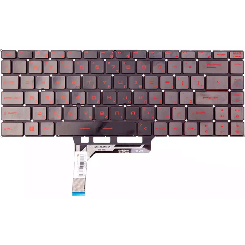 Teclado para laptop PowerPlant, Black (KB315536)