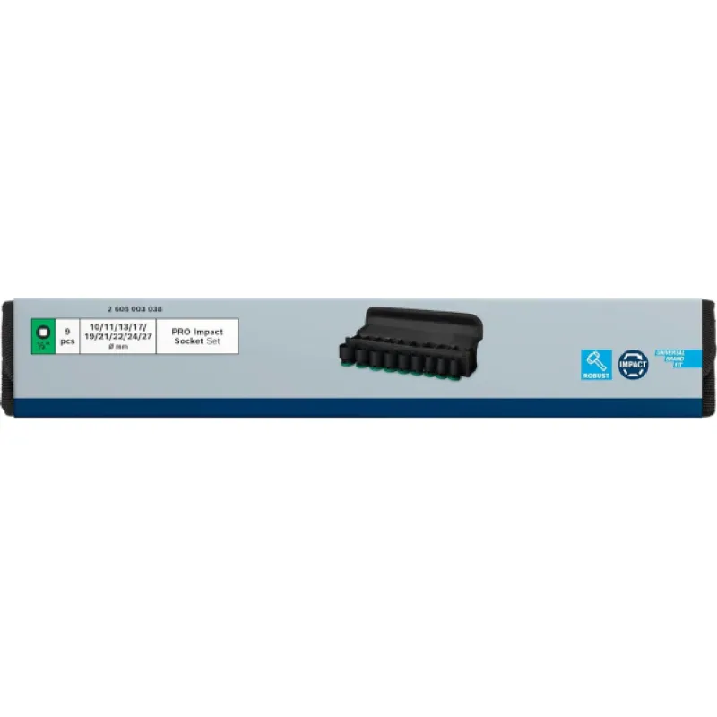 مجموعة من رؤوس المقبس Bosch Professional (2.608.003.038)
