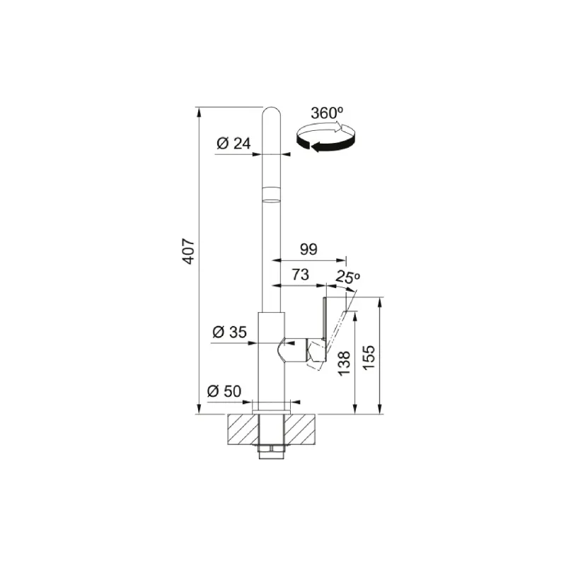 grifo de cocina Franke (115.0728.386)