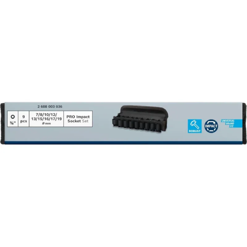 مجموعة من رؤوس المقبس Bosch Professional (2.608.003.036)