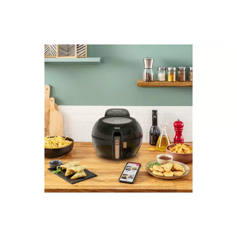 Multi-forno Tefal ActiFry & Grill Genius, Black/Gold (FZ775810)