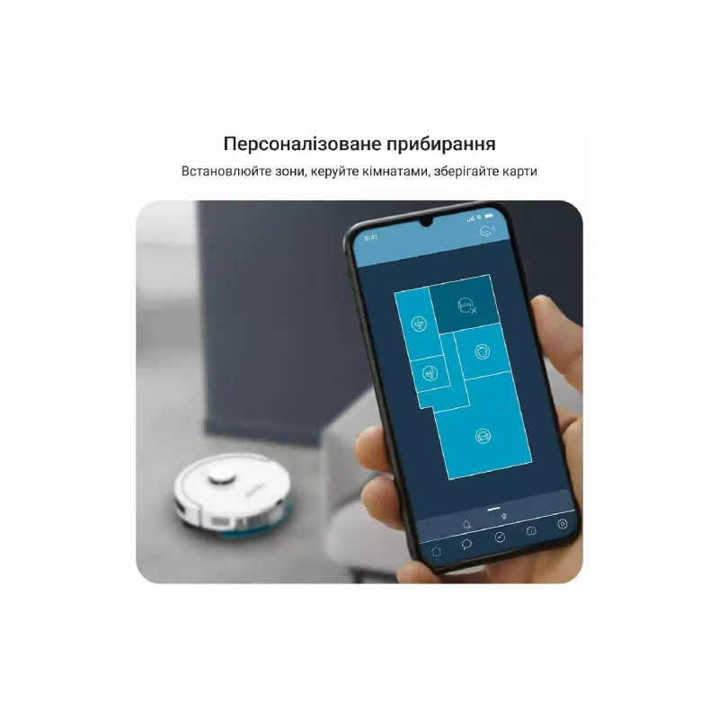Роботизирана прахосмукачка Rowenta (RR8797WH)