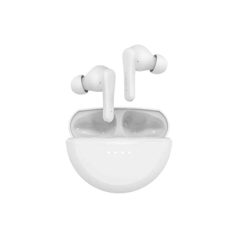 سماعات أذن لاسلكية حقيقية Belkin Soundform Rhythm, White (AUC012BTWH)