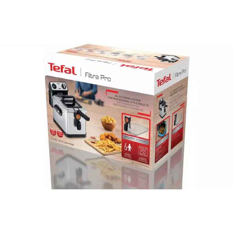 Freidora Tefal Filtra Pro, Black (FR511170)