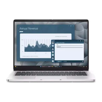 Computadora portátil Dell Pro 14, Silver (BTO601PC14255UA_W11P)