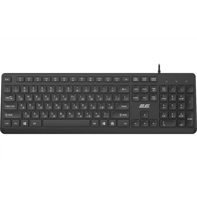 Teclado 2E, Black (2E-KS405UBK_UA)