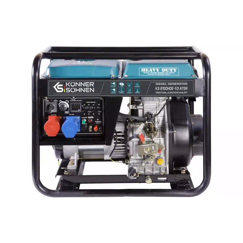 Генератор дизельный Konner&Sohnen EURO V, 6 кВт, 1/3 фазы, АВР, электростартер (KS 8100HDE-1/3ATSR)