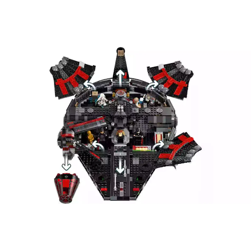 Konstruktőr LEGO Star Wars The Dark Falcon (75389)