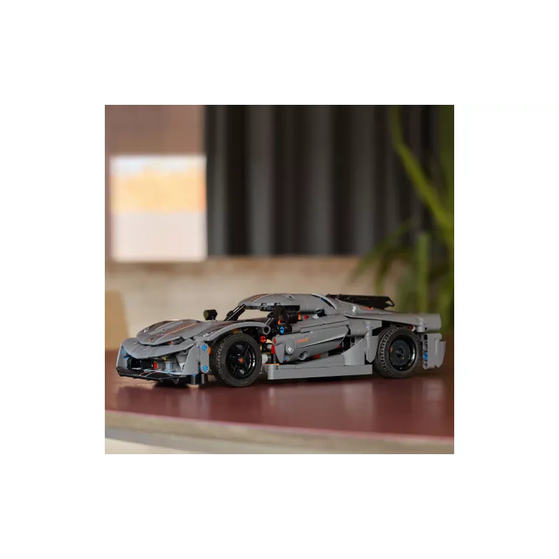 Конструктор LEGO Technic Koenigsegg Jesko Absolut Grey Hypercar (42173)