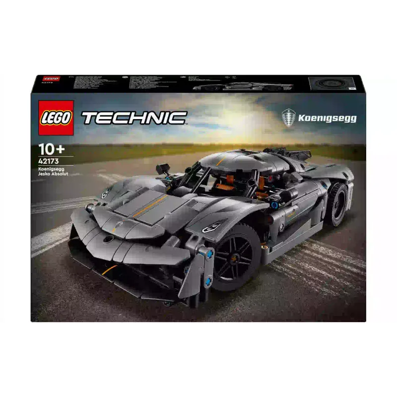 Конструктор LEGO Technic Koenigsegg Jesko Absolut Grey Hypercar (42173)