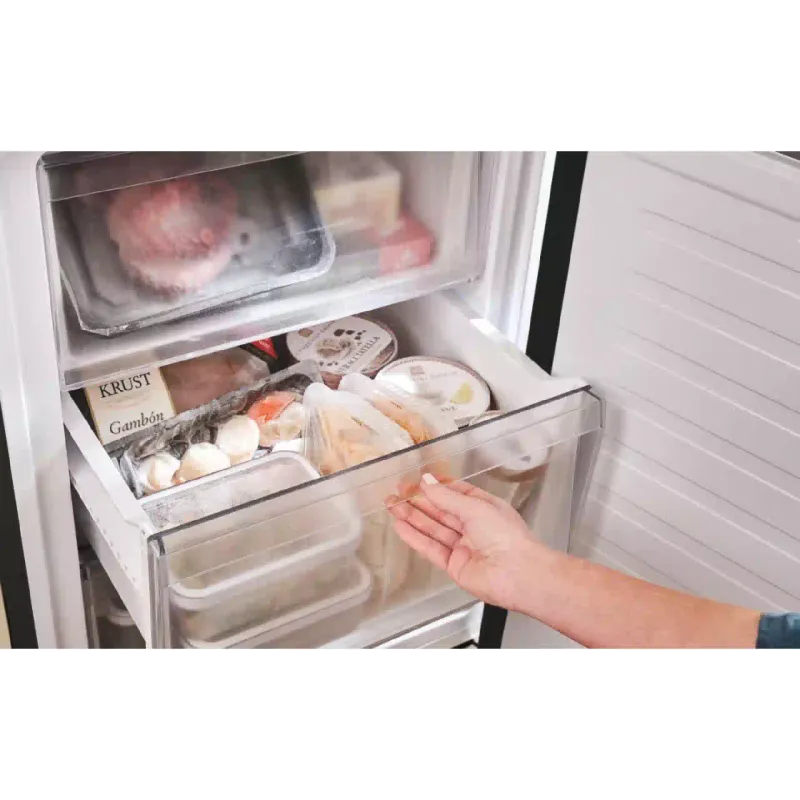 Fridge Candy (ECN2CQTEB186), 235 l, Black