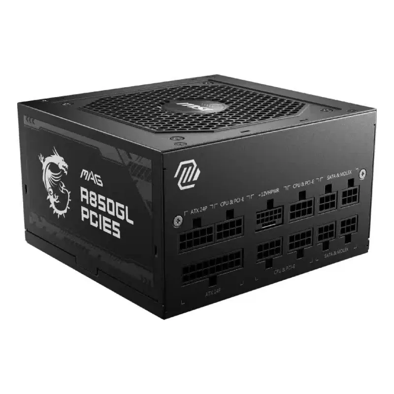 Блок питания MSI, 850 Вт (MAG A850GL PCIE5)