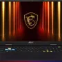 كمبيوتر محمول MSI Raider 18 HX AI A2XWIG-251UA, Core Black (9S7-182462-251)