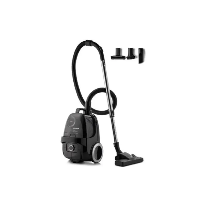 Прахосмукачка Gorenje, Black (VCE01G4AEBK)