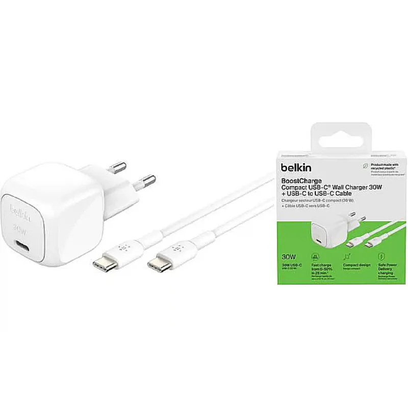 Зарядний пристрій Belkin (WCA008KQ1MWH-B6)