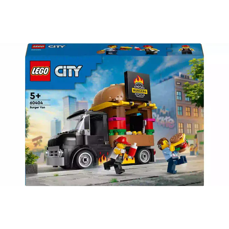 Konstruktőr LEGO City Burger Truck (60404)