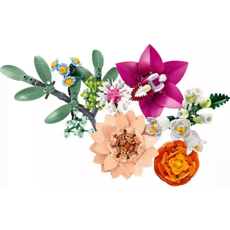 Konstruktőr LEGO Botanicals Pretty Pink Flower Bouquet (10342)