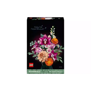 Конструктор LEGO Botanicals Pretty Pink Flower Bouquet (10342)