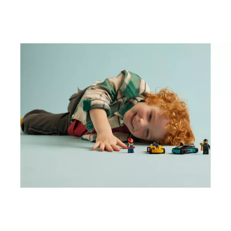 Constructor LEGO City Go-Karts and Race Drivers (60400)