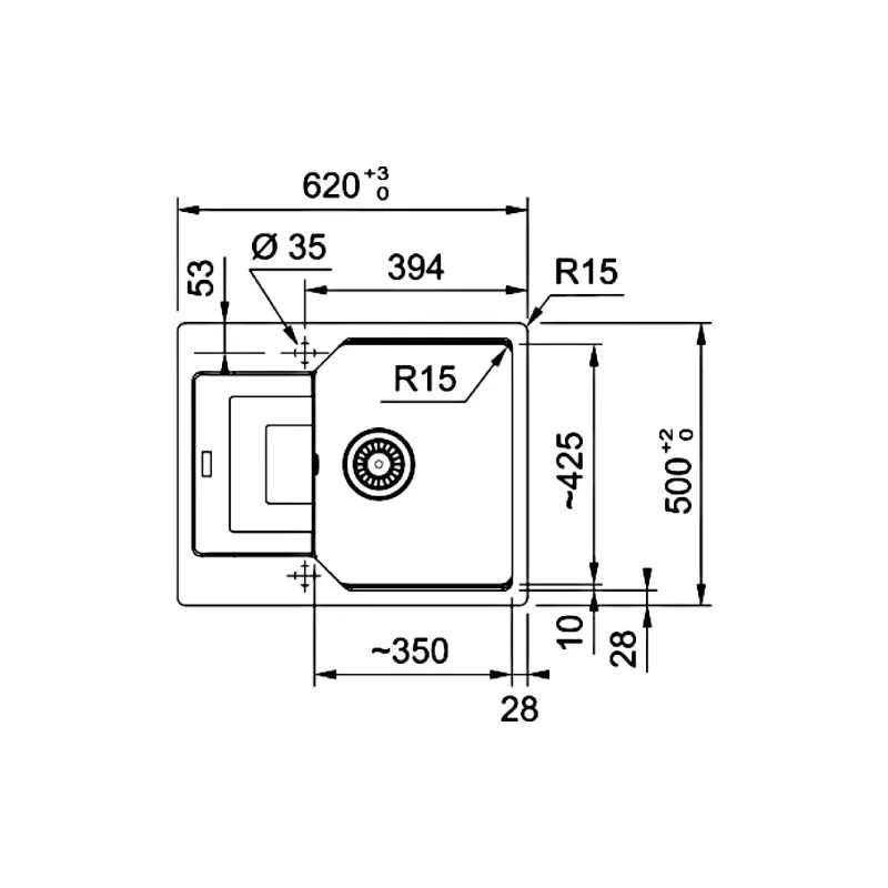 Küchenspüle Franke (114.0716.706)