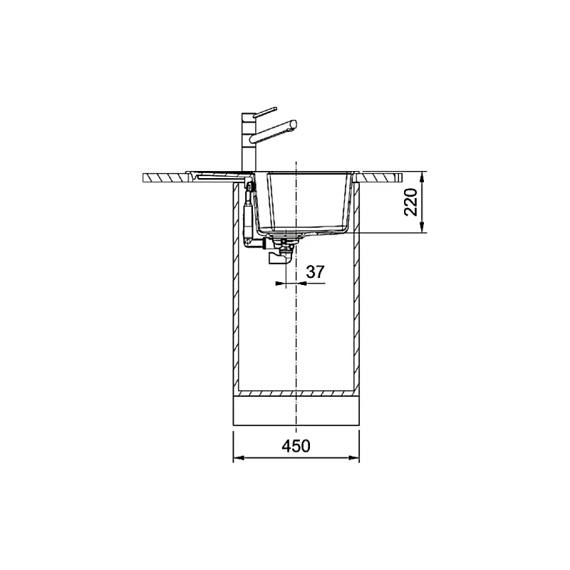 Küchenspüle Franke (114.0716.706)