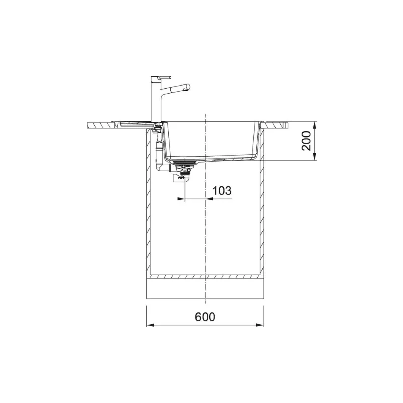 Кухненска мивка Franke (114.0701.816)