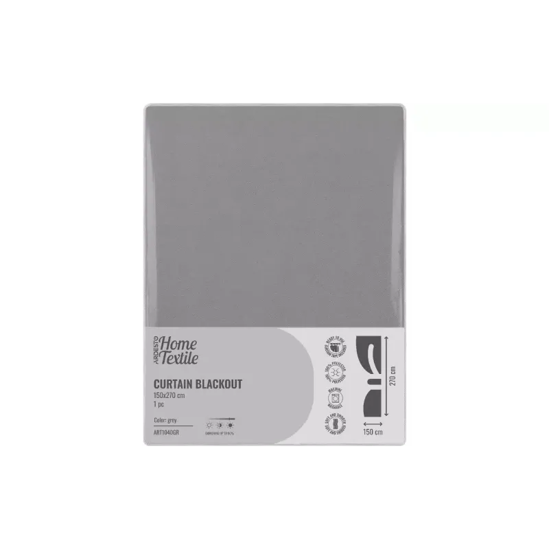 Cortina Ardesto, Gray (ART1040GR)