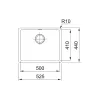 حوض المطبخ Franke, White (125.0395.608)