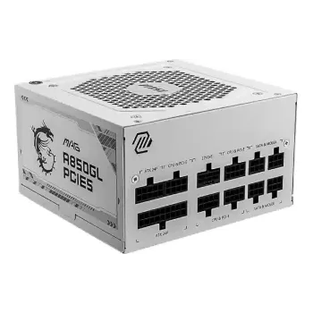 Блок живлення MSI  (MAG A850GL PCIE5 WHITE)
