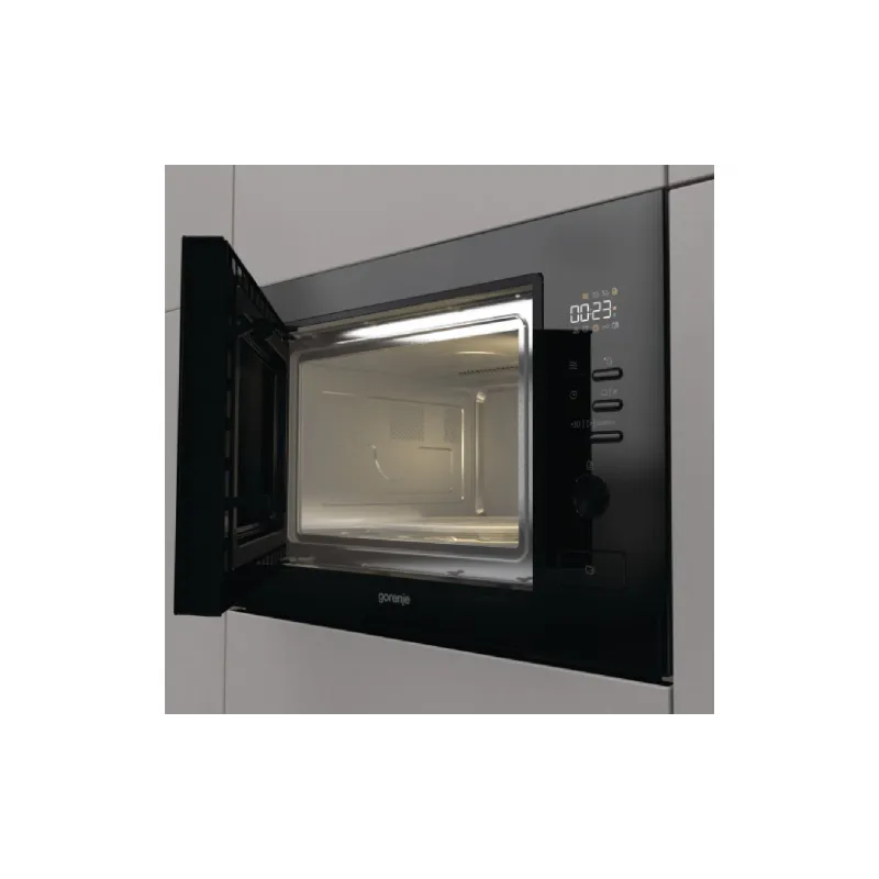 Вбудована мікрохвильова піч Gorenje (BM251M2BG), 25 л, 900 Вт, Black
