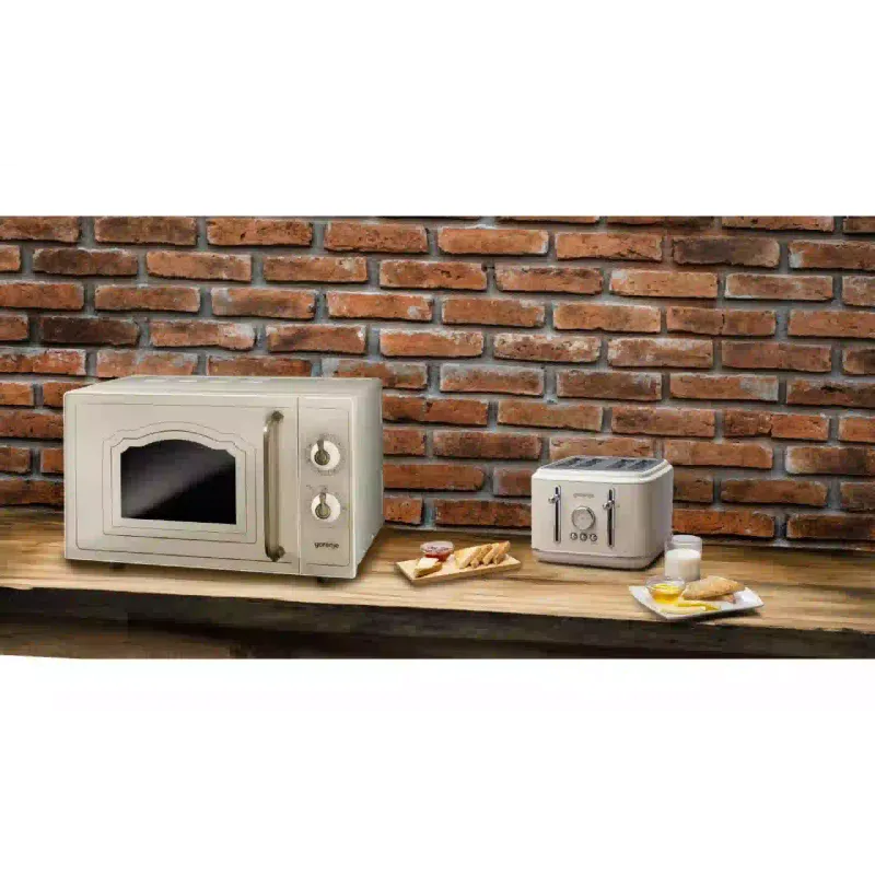 Microwave oven Gorenje (MO4250TCLI), 20 l, 700 W, Beige