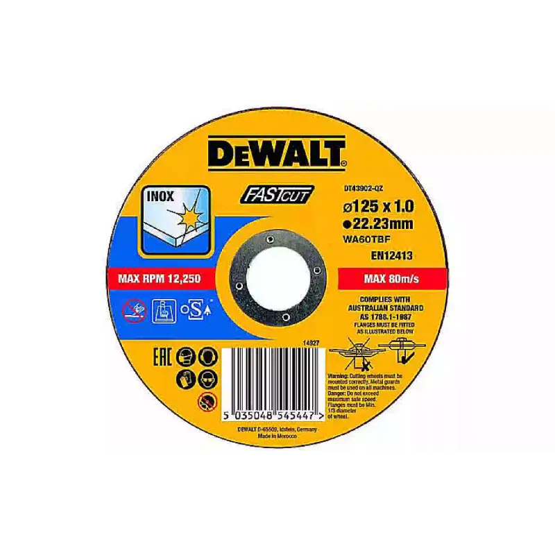Disco de corte DeWALT (DT43902)
