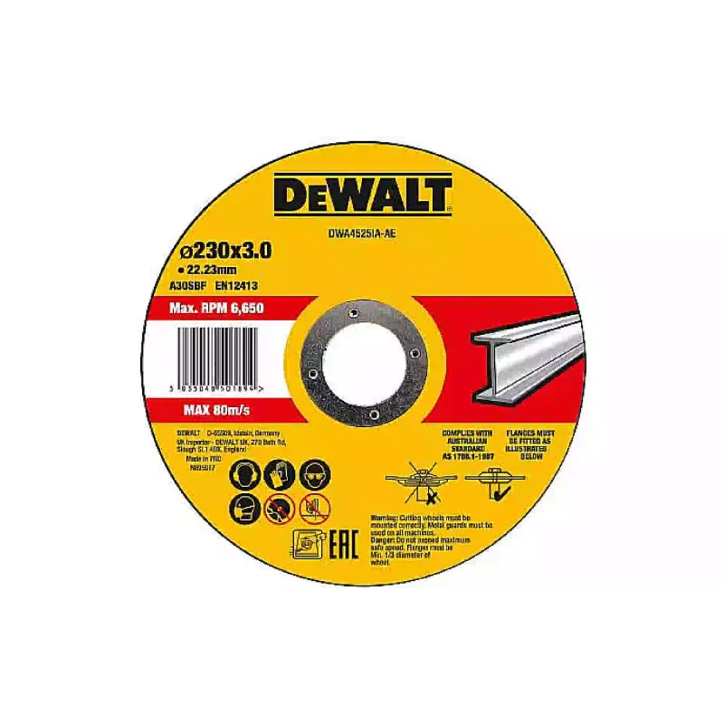 قرص القطع DeWALT (DWA4525IA)