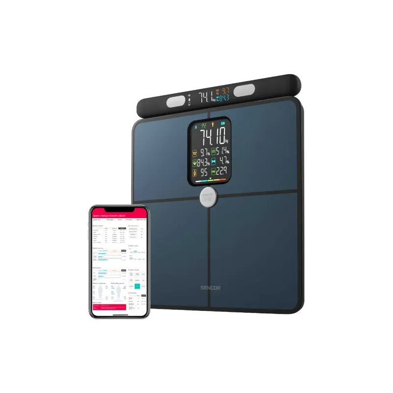 Ваги для підлоги Sencor (SBS9102BK), 180 кг, Dark Blue