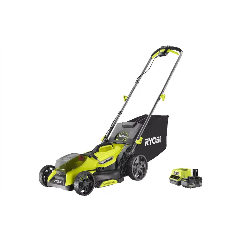 Газонокосарка Ryobi ONE+ RY18LMX33A-150 (5133006287), акумуляторна, 30 л, 33 см